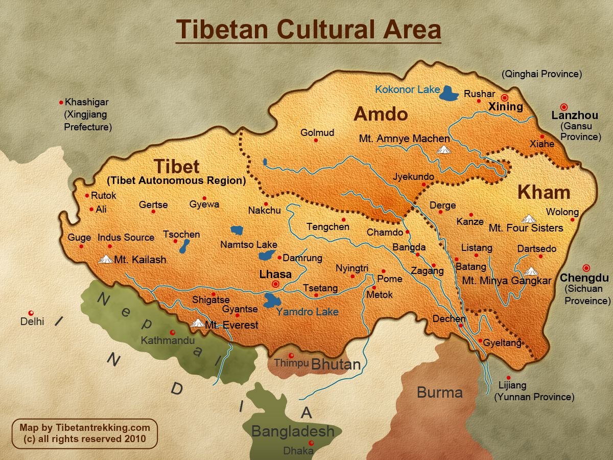 Tibet Road Map: Planning Your Journey Tibet Trekking Season: When To Go 4