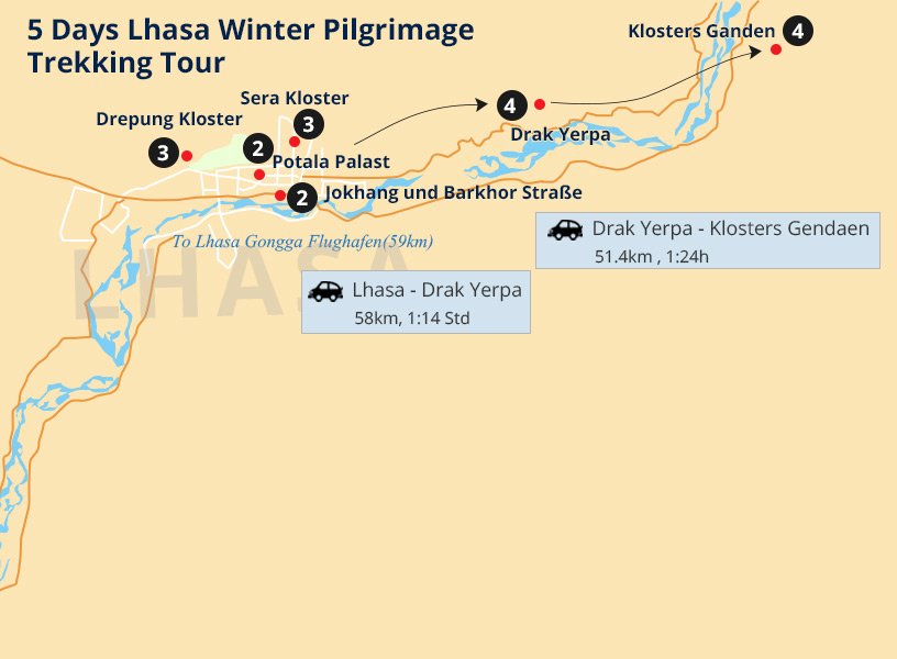 Sacred Routes: Winter Pilgrimage Trekking In Lhasa 4